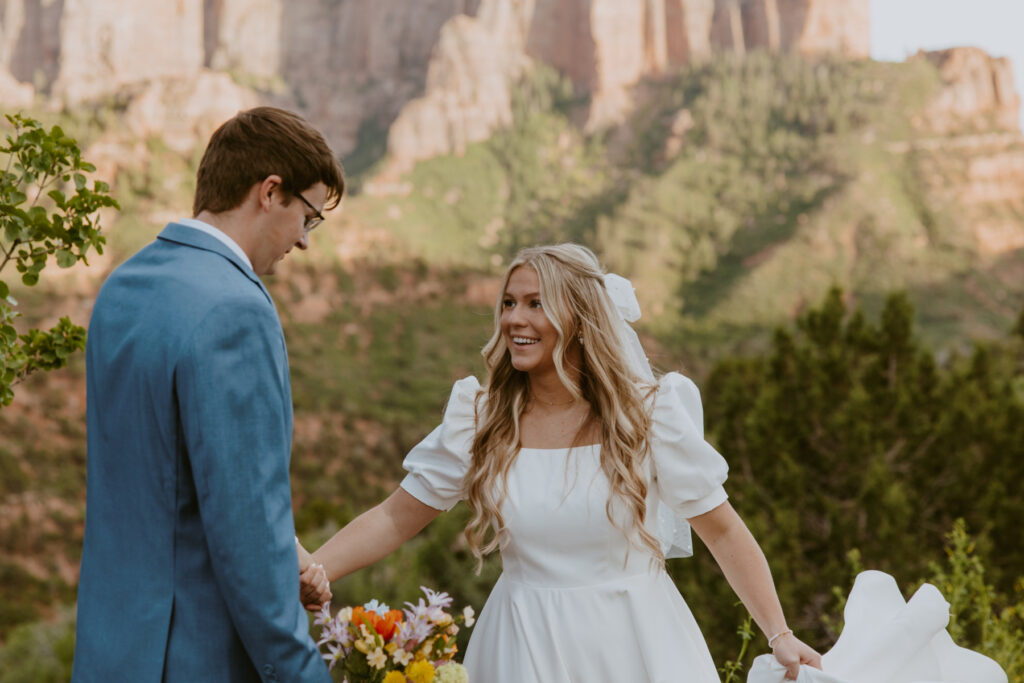 Emily and Jordan | Zion National Park Bride and Groom Photos | New Harmony, Utah | Emily Dawn Photo | Southern Utah Wedding and Elopement Photographer