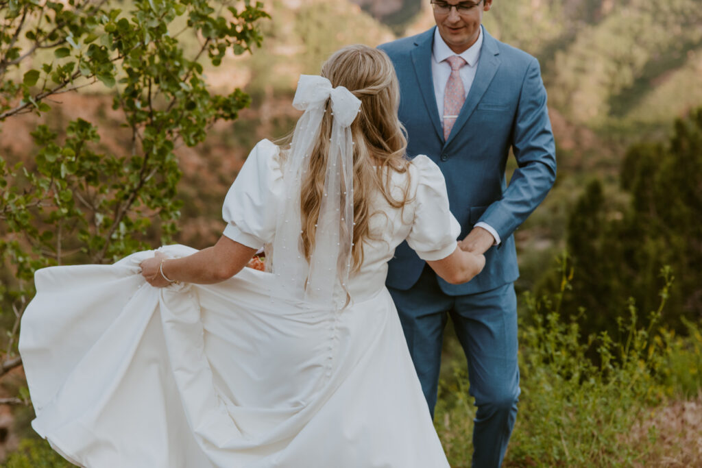 Emily and Jordan | Zion National Park Bride and Groom Photos | New Harmony, Utah | Emily Dawn Photo | Southern Utah Wedding and Elopement Photographer