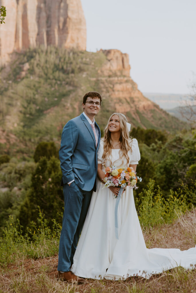 Emily and Jordan | Zion National Park Bride and Groom Photos | New Harmony, Utah | Emily Dawn Photo | Southern Utah Wedding and Elopement Photographer