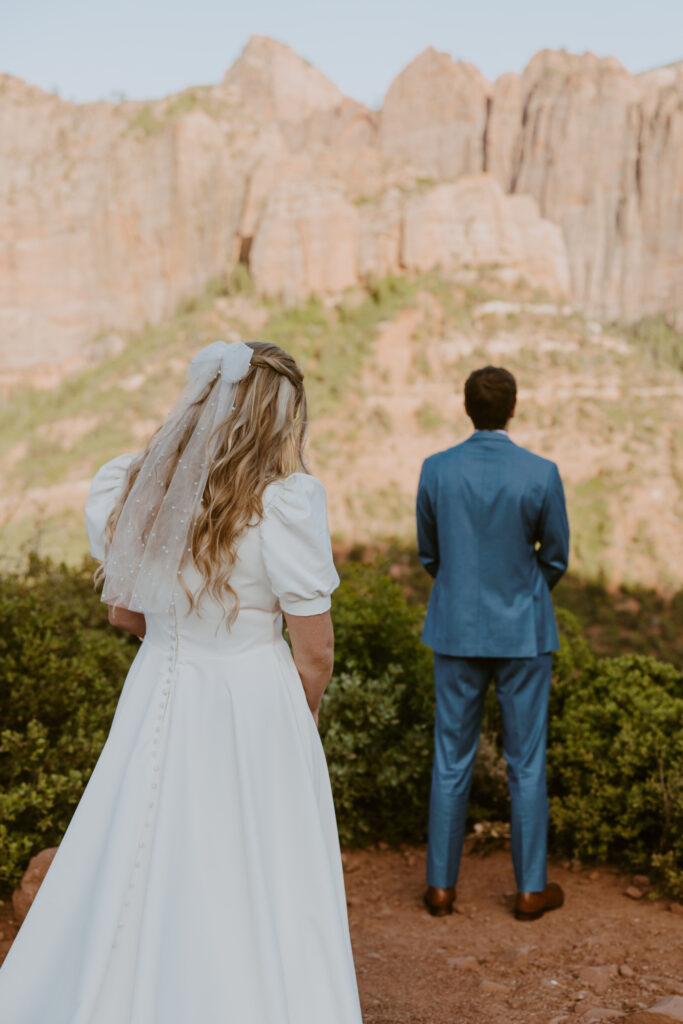 Emily and Jordan | Zion National Park Bride and Groom Photos | New Harmony, Utah | Emily Dawn Photo | Southern Utah Wedding and Elopement Photographer