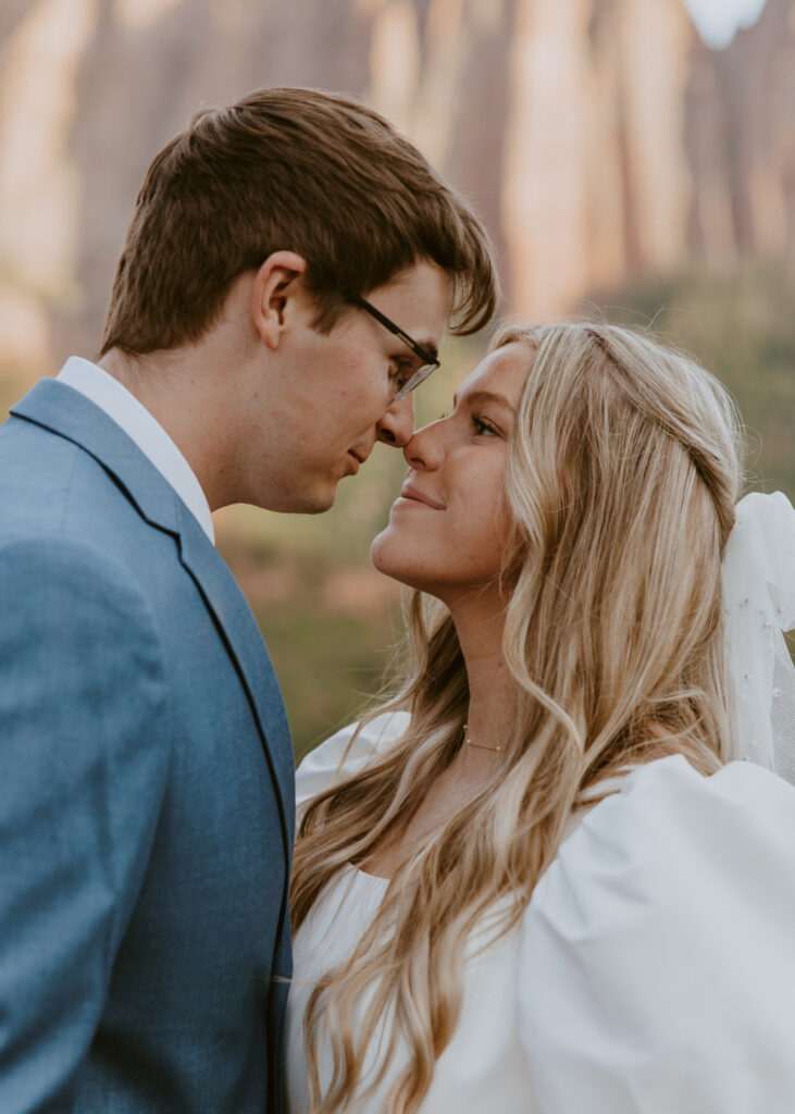 Emily and Jordan | Zion National Park Bride and Groom Photos | New Harmony, Utah | Emily Dawn Photo | Southern Utah Wedding and Elopement Photographer