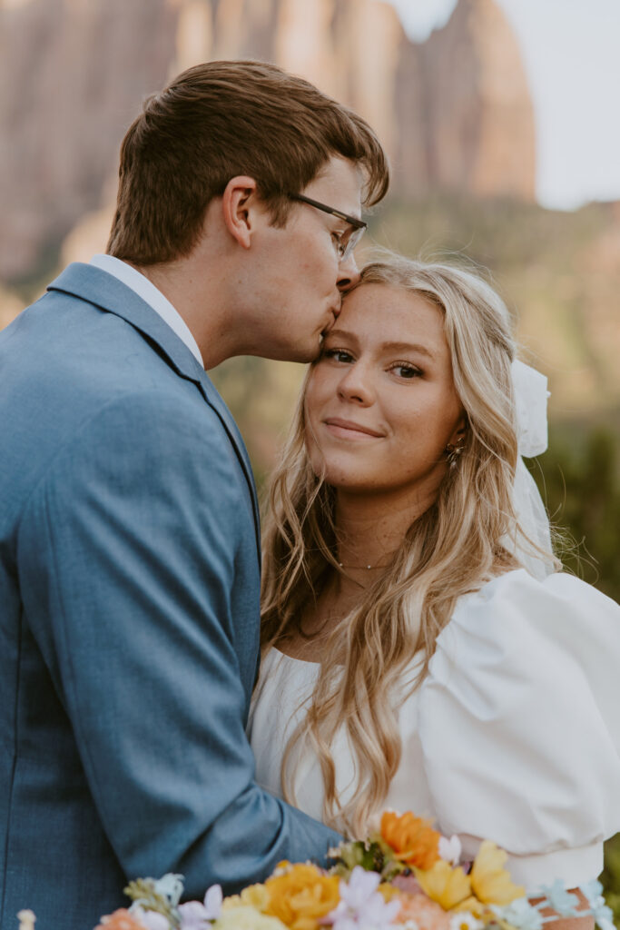 Emily and Jordan | Zion National Park Bride and Groom Photos | New Harmony, Utah | Emily Dawn Photo | Southern Utah Wedding and Elopement Photographer