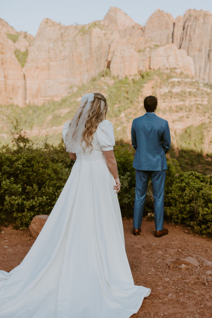 Emily and Jordan | Zion National Park Bride and Groom Photos | New Harmony, Utah | Emily Dawn Photo | Southern Utah Wedding and Elopement Photographer