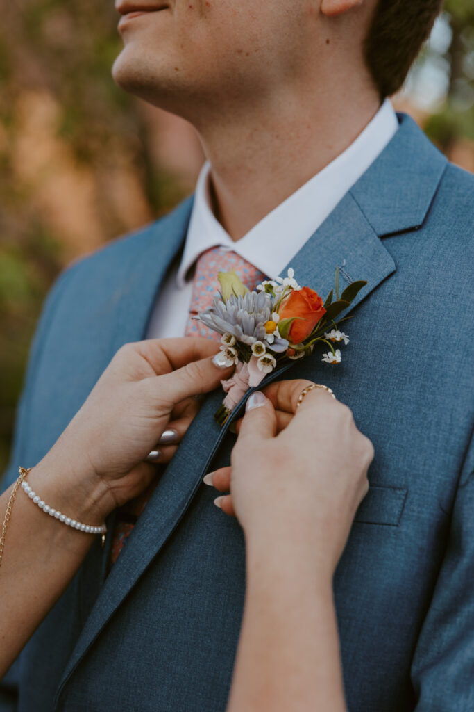 Emily and Jordan | Zion National Park Bride and Groom Photos | New Harmony, Utah | Emily Dawn Photo | Southern Utah Wedding and Elopement Photographer