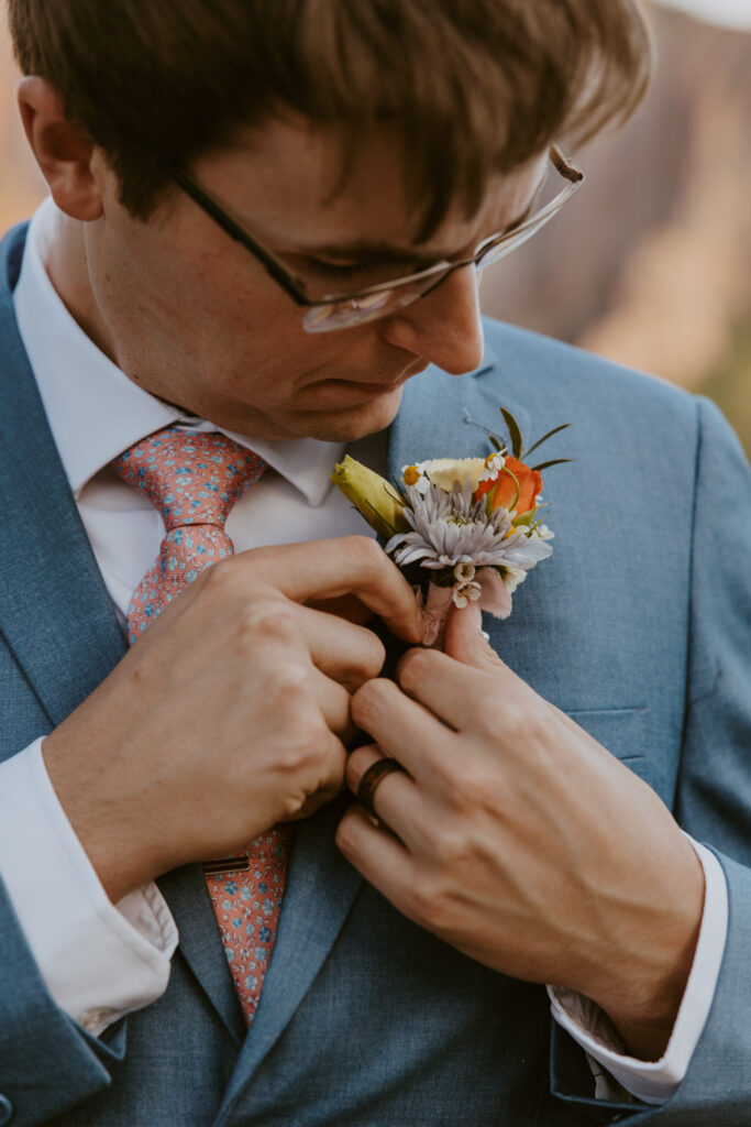 Emily and Jordan | Zion National Park Bride and Groom Photos | New Harmony, Utah | Emily Dawn Photo | Southern Utah Wedding and Elopement Photographer