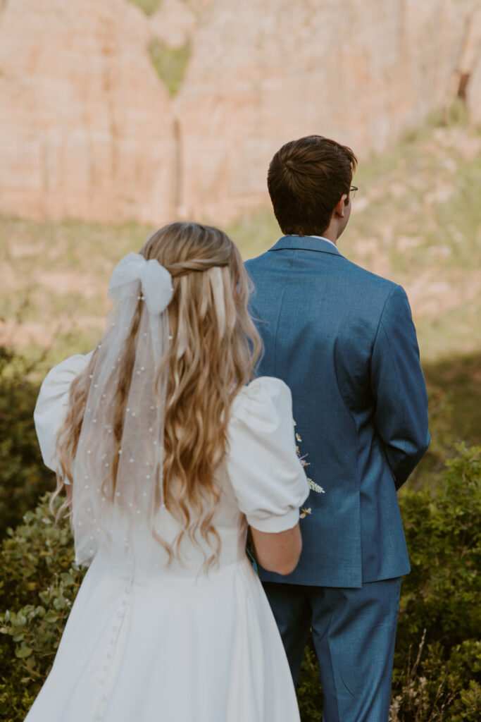 Emily and Jordan | Zion National Park Bride and Groom Photos | New Harmony, Utah | Emily Dawn Photo | Southern Utah Wedding and Elopement Photographer