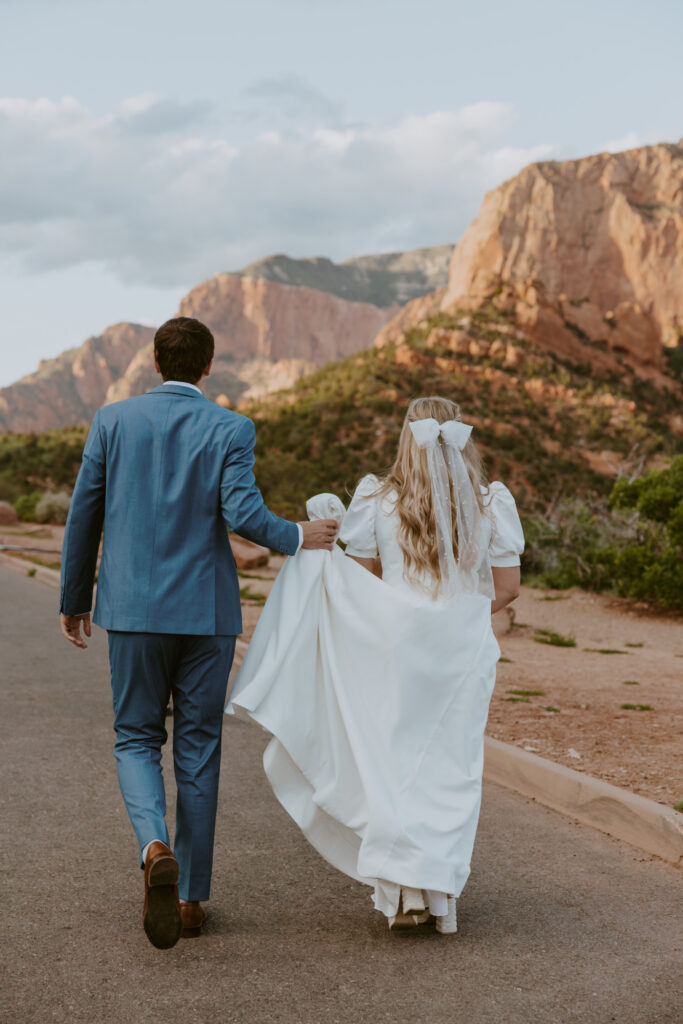 Emily and Jordan | Zion National Park Bride and Groom Photos | New Harmony, Utah | Emily Dawn Photo | Southern Utah Wedding and Elopement Photographer