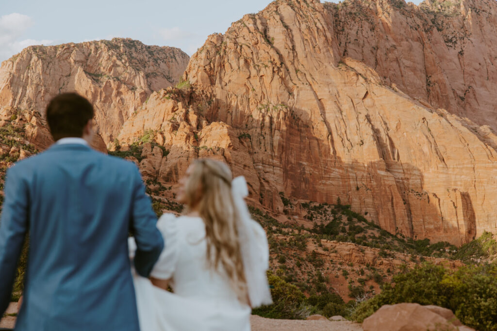 Emily and Jordan | Zion National Park Bride and Groom Photos | New Harmony, Utah | Emily Dawn Photo | Southern Utah Wedding and Elopement Photographer