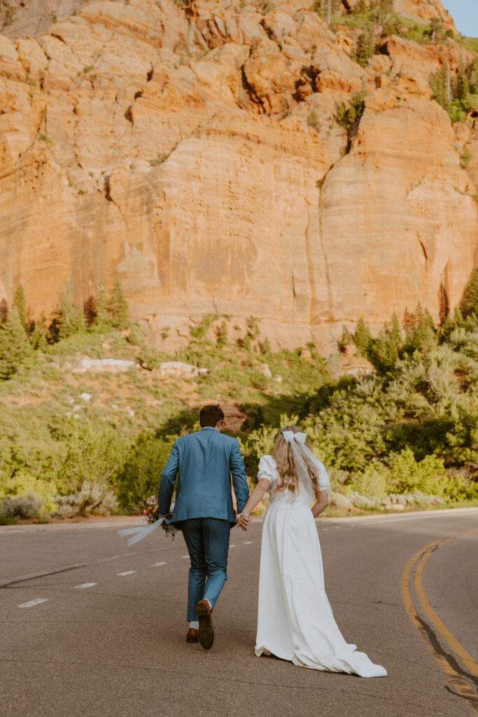 Emily and Jordan | Zion National Park Bride and Groom Photos | New Harmony, Utah | Emily Dawn Photo | Southern Utah Wedding and Elopement Photographer