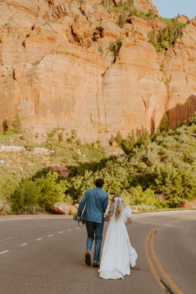 Emily and Jordan | Zion National Park Bride and Groom Photos | New Harmony, Utah | Emily Dawn Photo | Southern Utah Wedding and Elopement Photographer