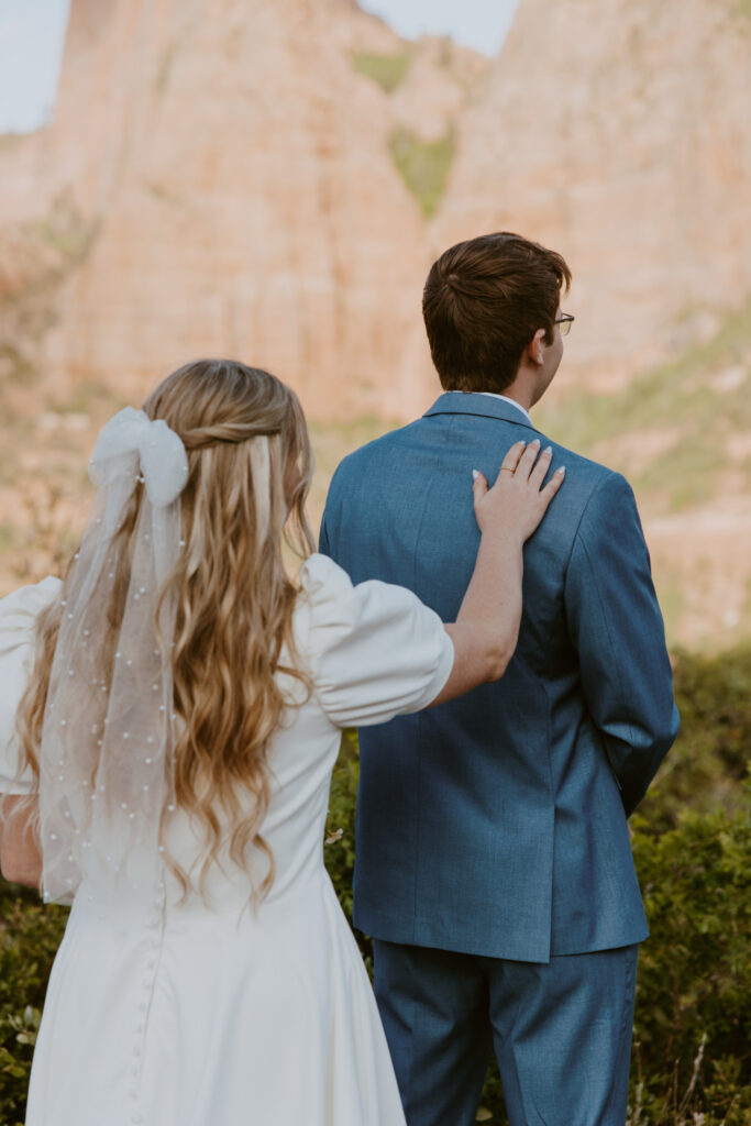 Emily and Jordan | Zion National Park Bride and Groom Photos | New Harmony, Utah | Emily Dawn Photo | Southern Utah Wedding and Elopement Photographer