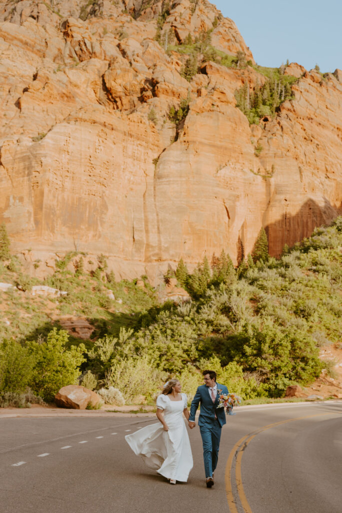 Emily and Jordan | Zion National Park Bride and Groom Photos | New Harmony, Utah | Emily Dawn Photo | Southern Utah Wedding and Elopement Photographer