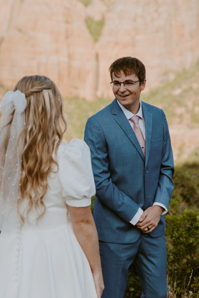 Emily and Jordan | Zion National Park Bride and Groom Photos | New Harmony, Utah | Emily Dawn Photo | Southern Utah Wedding and Elopement Photographer