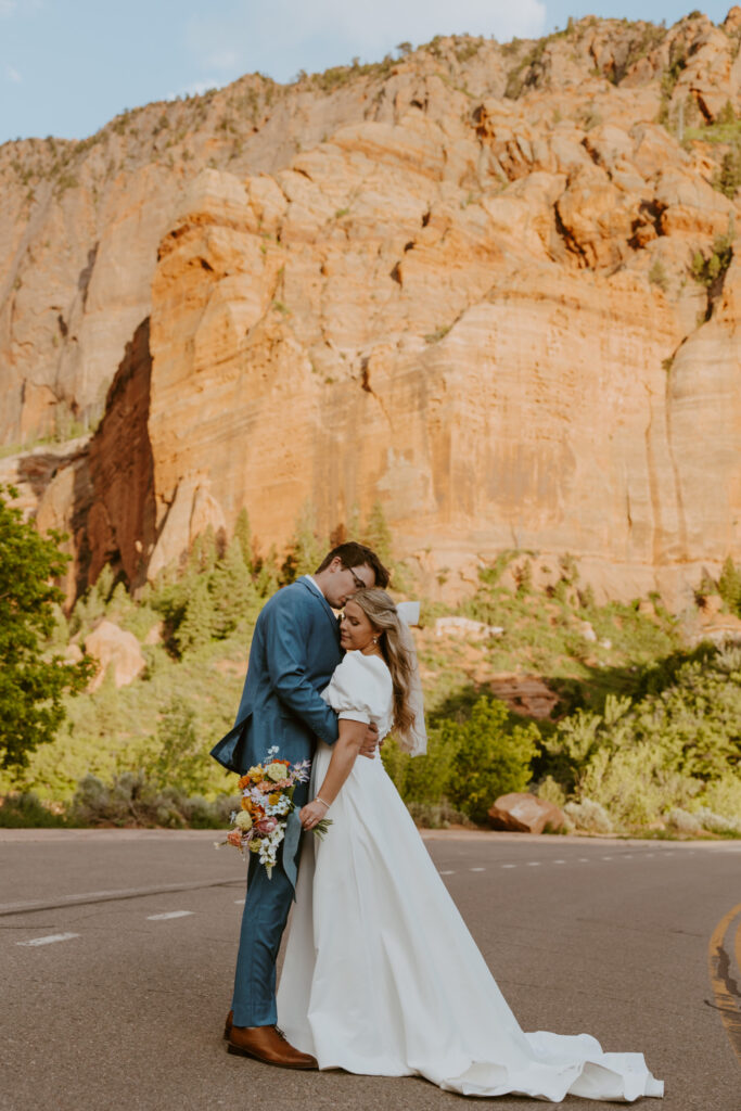 Emily and Jordan | Zion National Park Bride and Groom Photos | New Harmony, Utah | Emily Dawn Photo | Southern Utah Wedding and Elopement Photographer