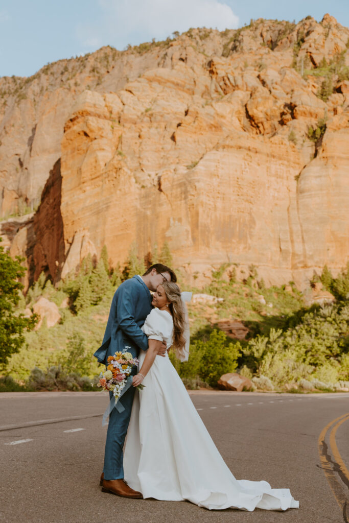 Emily and Jordan | Zion National Park Bride and Groom Photos | New Harmony, Utah | Emily Dawn Photo | Southern Utah Wedding and Elopement Photographer