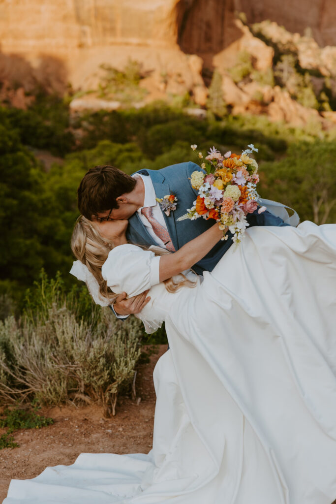 Emily and Jordan | Zion National Park Bride and Groom Photos | New Harmony, Utah | Emily Dawn Photo | Southern Utah Wedding and Elopement Photographer