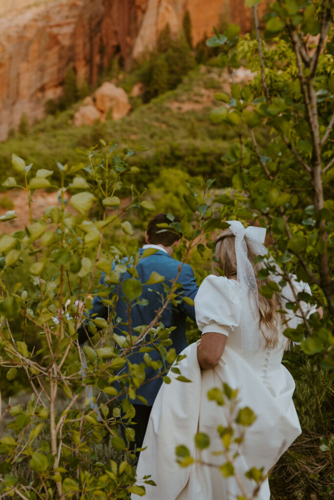 Emily and Jordan | Zion National Park Bride and Groom Photos | New Harmony, Utah | Emily Dawn Photo | Southern Utah Wedding and Elopement Photographer