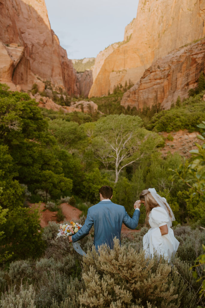 Emily and Jordan | Zion National Park Bride and Groom Photos | New Harmony, Utah | Emily Dawn Photo | Southern Utah Wedding and Elopement Photographer