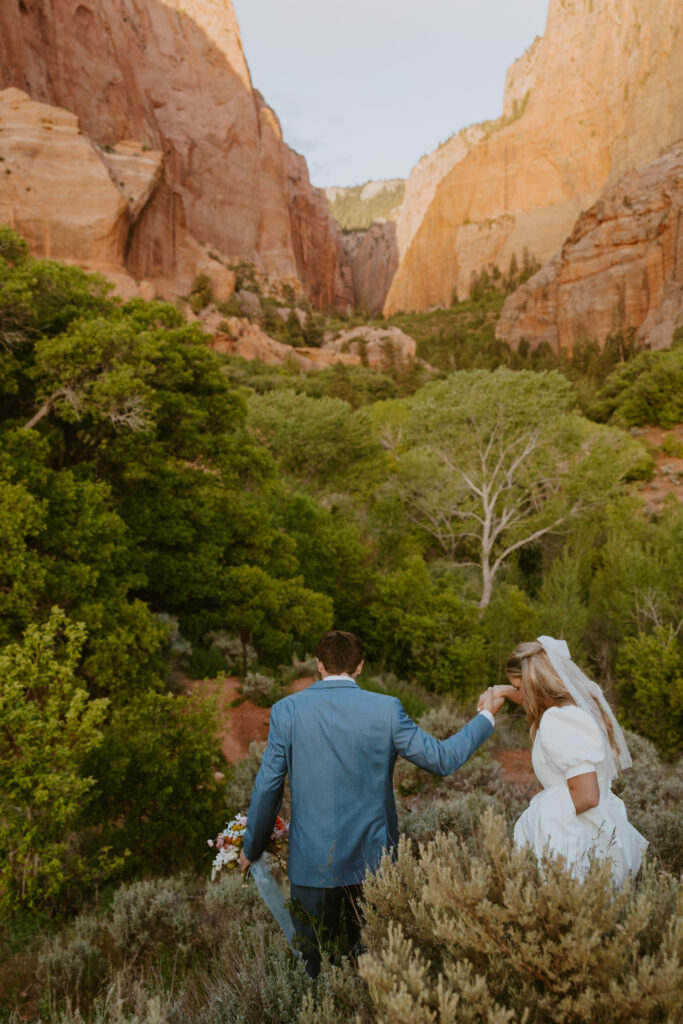 Emily and Jordan | Zion National Park Bride and Groom Photos | New Harmony, Utah | Emily Dawn Photo | Southern Utah Wedding and Elopement Photographer