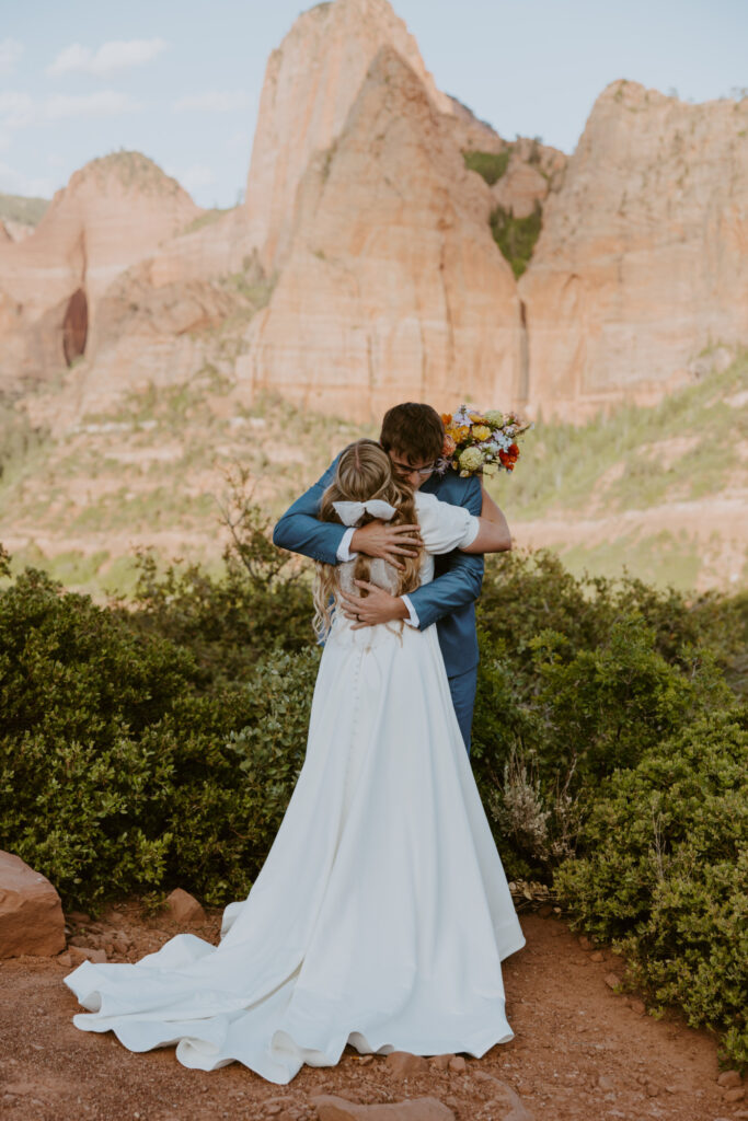 Emily and Jordan | Zion National Park Bride and Groom Photos | New Harmony, Utah | Emily Dawn Photo | Southern Utah Wedding and Elopement Photographer