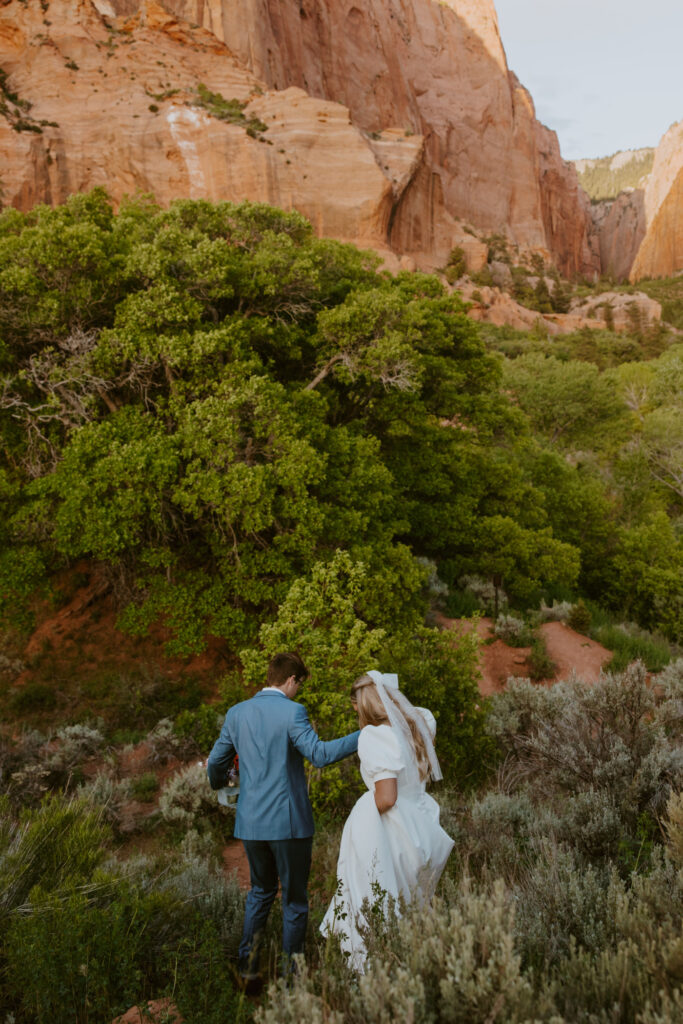 Emily and Jordan | Zion National Park Bride and Groom Photos | New Harmony, Utah | Emily Dawn Photo | Southern Utah Wedding and Elopement Photographer