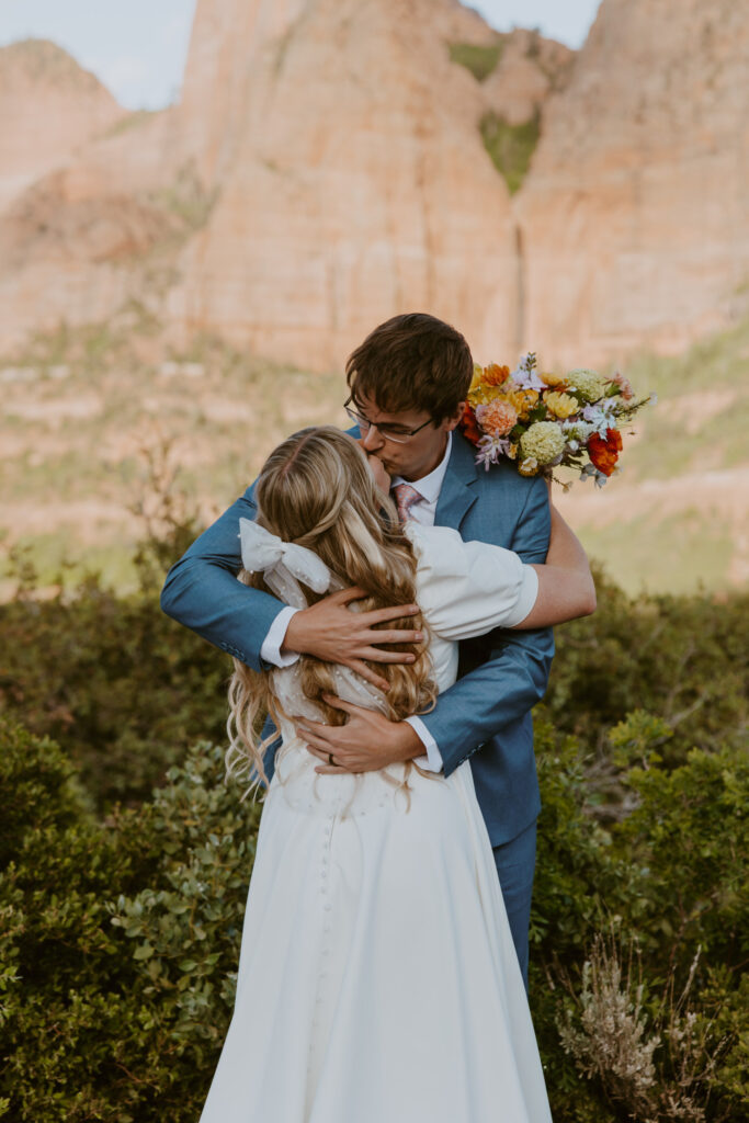 Emily and Jordan | Zion National Park Bride and Groom Photos | New Harmony, Utah | Emily Dawn Photo | Southern Utah Wedding and Elopement Photographer