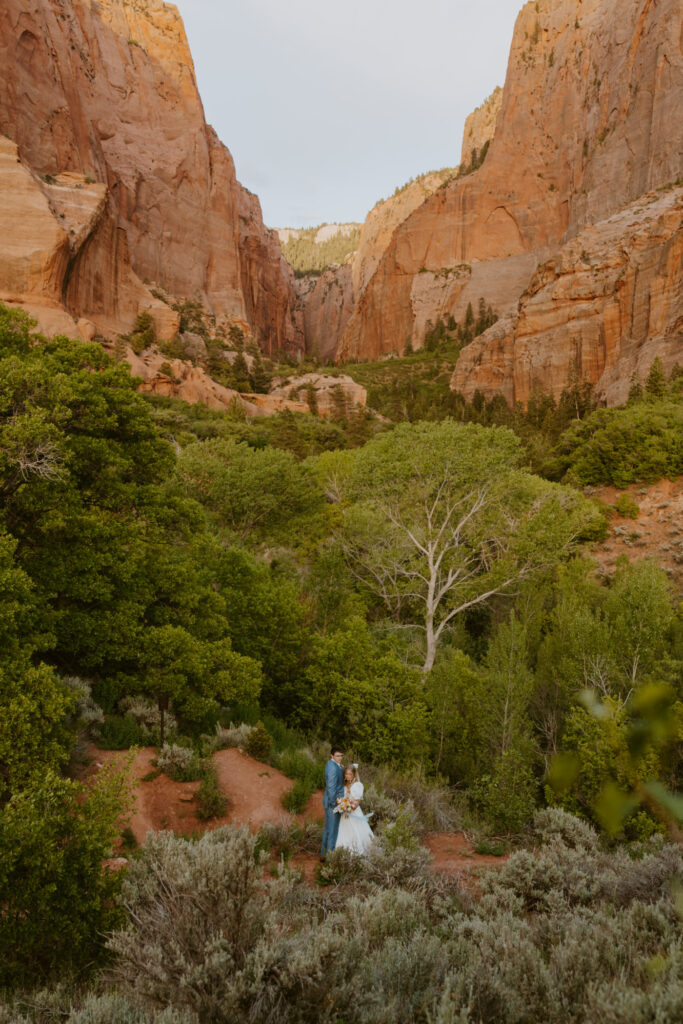 Emily and Jordan | Zion National Park Bride and Groom Photos | New Harmony, Utah | Emily Dawn Photo | Southern Utah Wedding and Elopement Photographer