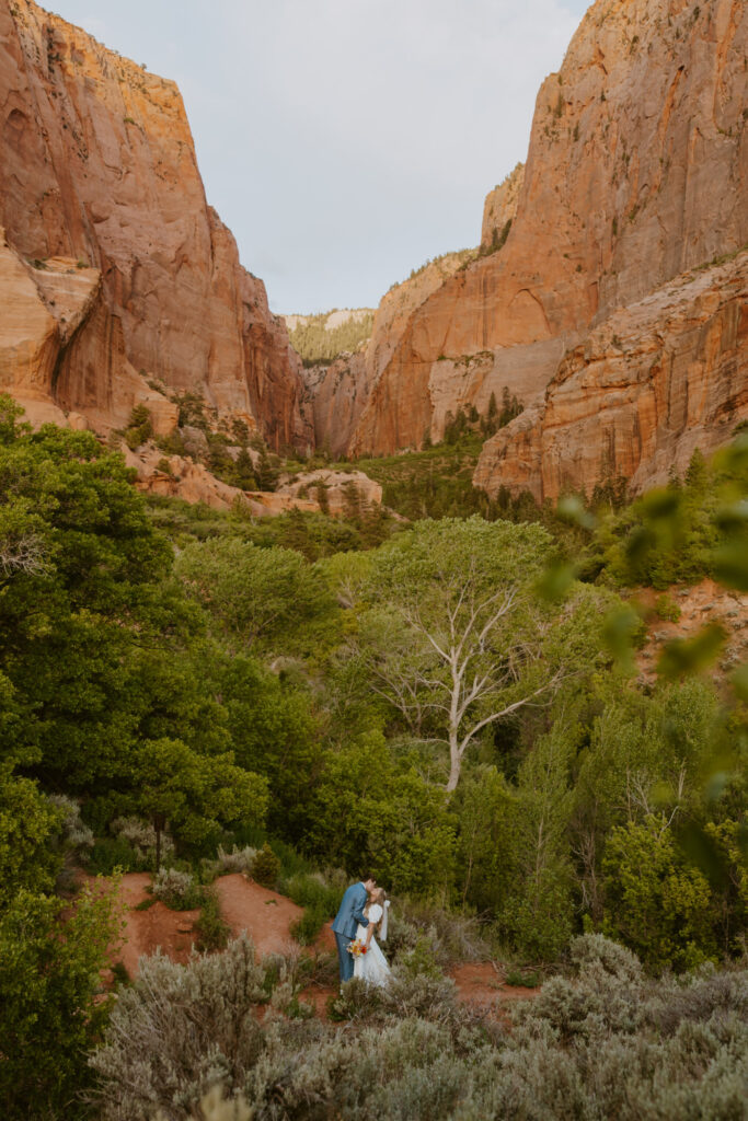 Emily and Jordan | Zion National Park Bride and Groom Photos | New Harmony, Utah | Emily Dawn Photo | Southern Utah Wedding and Elopement Photographer