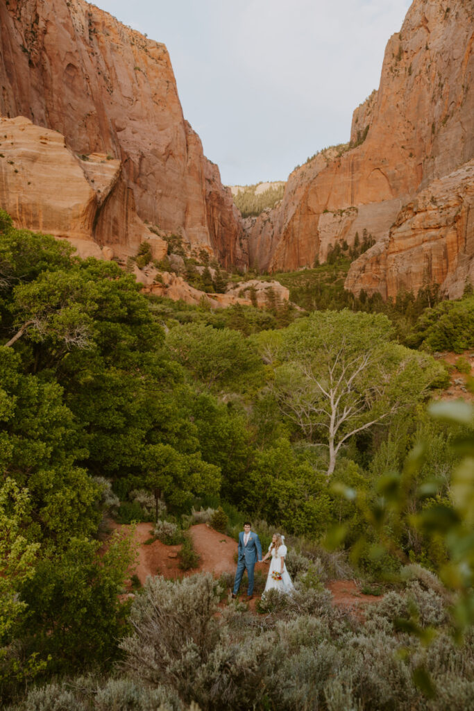 Emily and Jordan | Zion National Park Bride and Groom Photos | New Harmony, Utah | Emily Dawn Photo | Southern Utah Wedding and Elopement Photographer