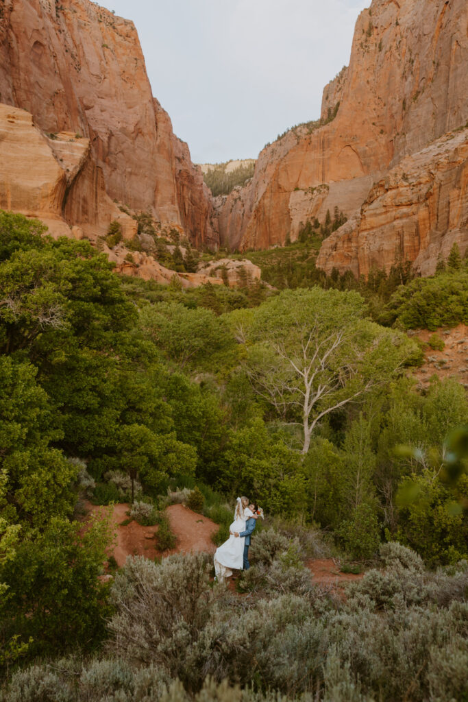 Emily and Jordan | Zion National Park Bride and Groom Photos | New Harmony, Utah | Emily Dawn Photo | Southern Utah Wedding and Elopement Photographer