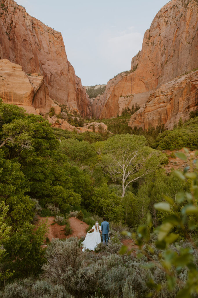 Emily and Jordan | Zion National Park Bride and Groom Photos | New Harmony, Utah | Emily Dawn Photo | Southern Utah Wedding and Elopement Photographer