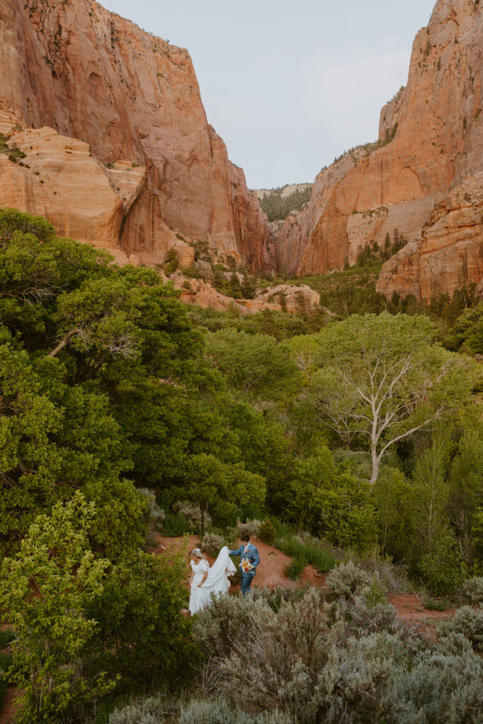 Emily and Jordan | Zion National Park Bride and Groom Photos | New Harmony, Utah | Emily Dawn Photo | Southern Utah Wedding and Elopement Photographer