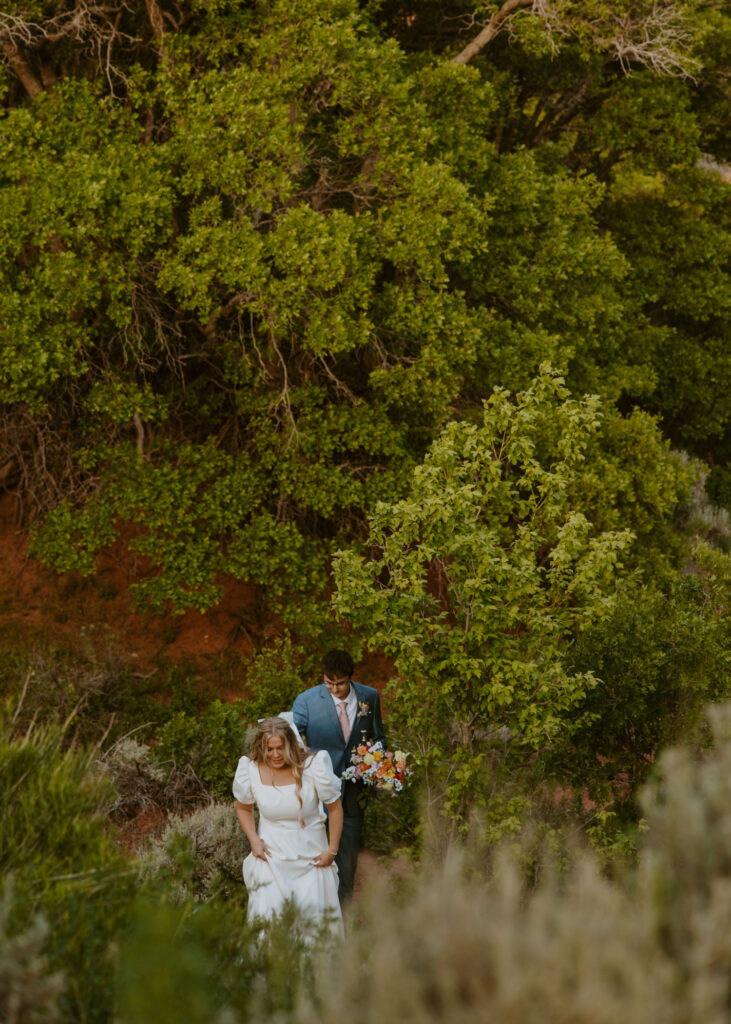 Emily and Jordan | Zion National Park Bride and Groom Photos | New Harmony, Utah | Emily Dawn Photo | Southern Utah Wedding and Elopement Photographer