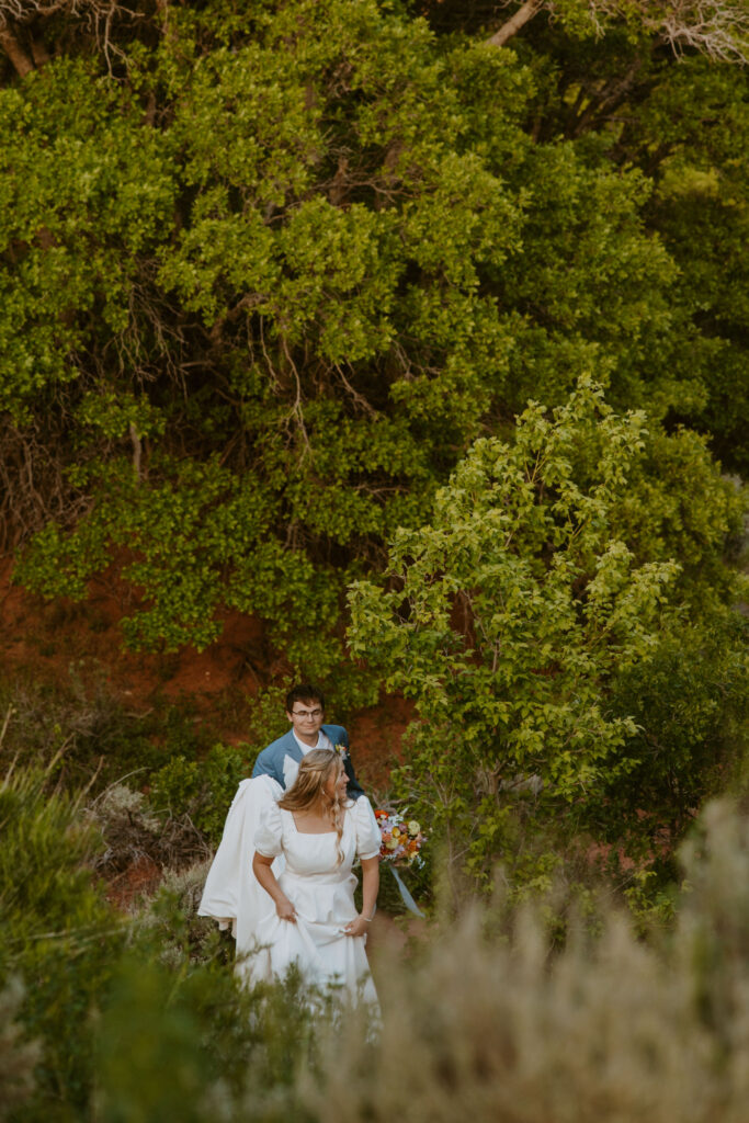 Emily and Jordan | Zion National Park Bride and Groom Photos | New Harmony, Utah | Emily Dawn Photo | Southern Utah Wedding and Elopement Photographer