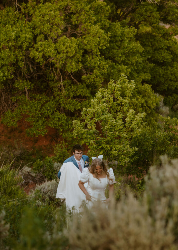 Emily and Jordan | Zion National Park Bride and Groom Photos | New Harmony, Utah | Emily Dawn Photo | Southern Utah Wedding and Elopement Photographer