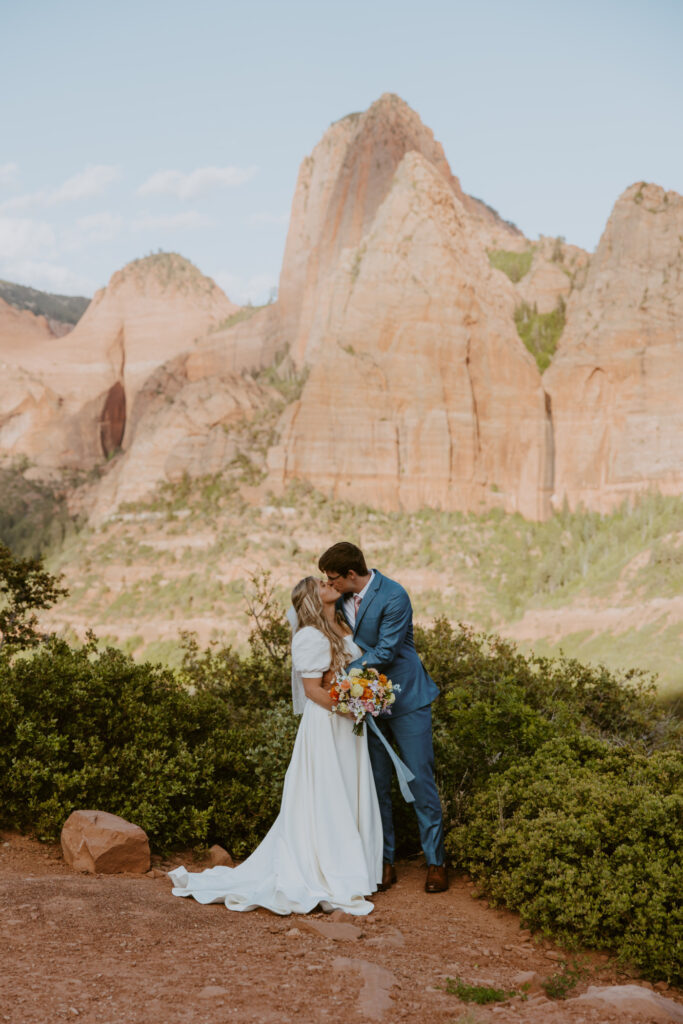 Emily and Jordan | Zion National Park Bride and Groom Photos | New Harmony, Utah | Emily Dawn Photo | Southern Utah Wedding and Elopement Photographer