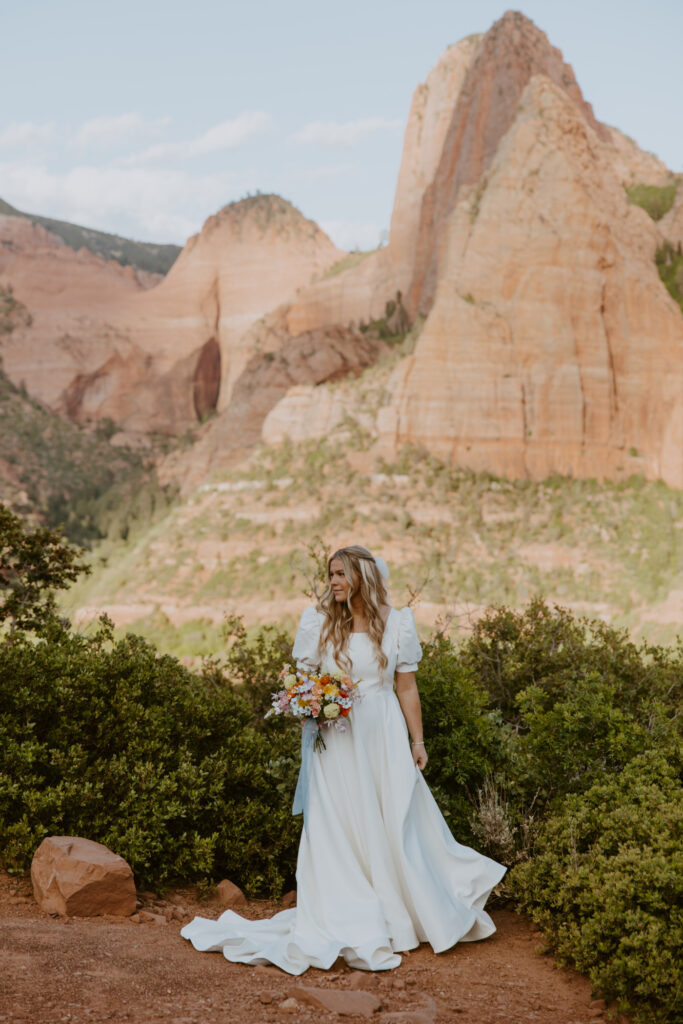 Emily and Jordan | Zion National Park Bride and Groom Photos | New Harmony, Utah | Emily Dawn Photo | Southern Utah Wedding and Elopement Photographer