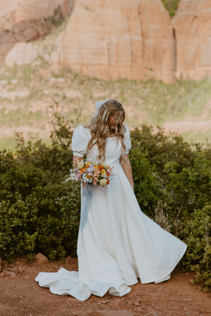 Emily and Jordan | Zion National Park Bride and Groom Photos | New Harmony, Utah | Emily Dawn Photo | Southern Utah Wedding and Elopement Photographer