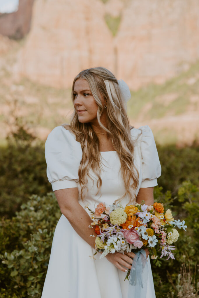 Emily and Jordan | Zion National Park Bride and Groom Photos | New Harmony, Utah | Emily Dawn Photo | Southern Utah Wedding and Elopement Photographer