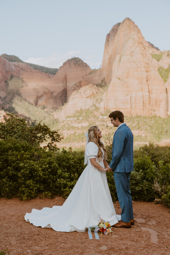 Emily and Jordan | Zion National Park Bride and Groom Photos | New Harmony, Utah | Emily Dawn Photo | Southern Utah Wedding and Elopement Photographer