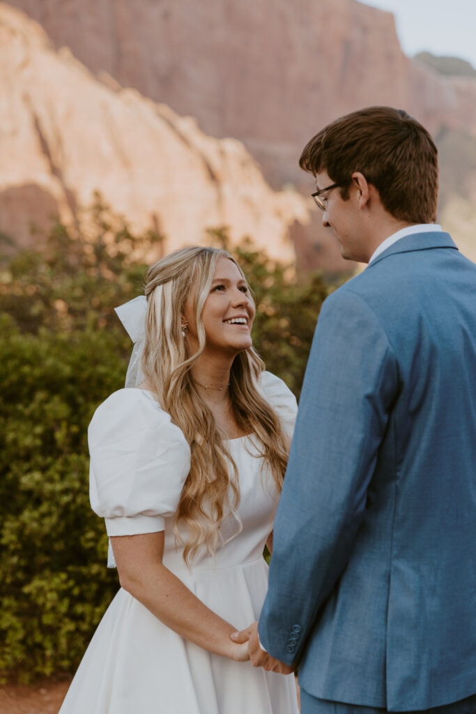 Emily and Jordan | Zion National Park Bride and Groom Photos | New Harmony, Utah | Emily Dawn Photo | Southern Utah Wedding and Elopement Photographer