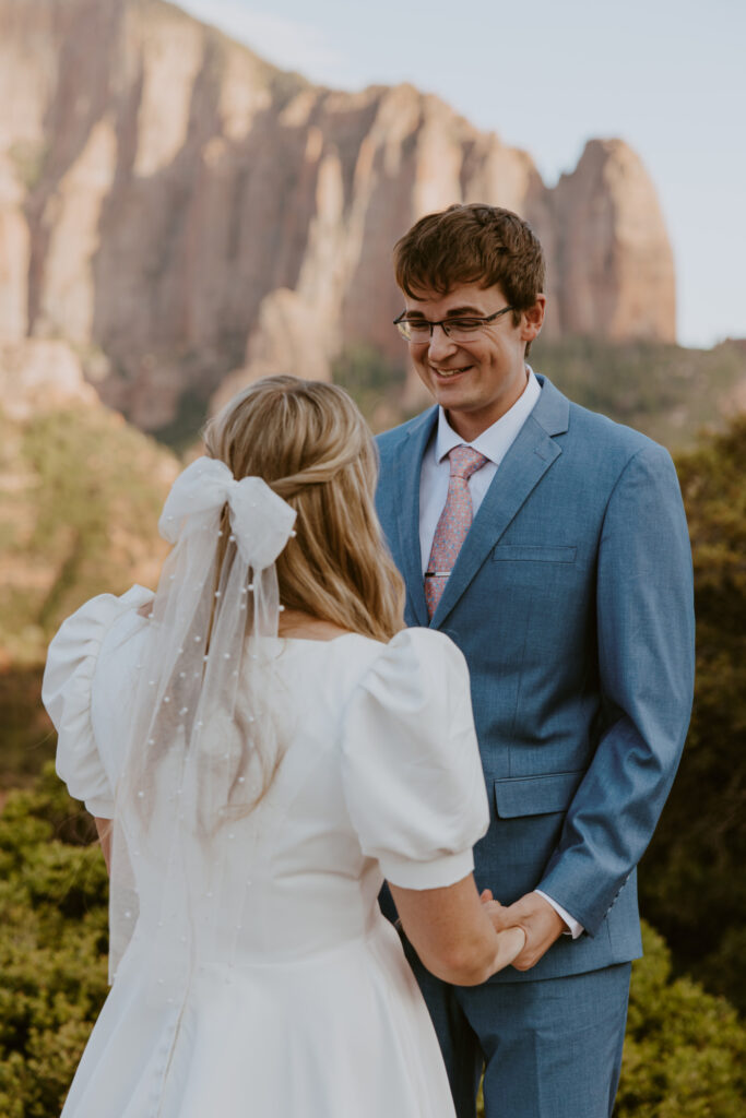 Emily and Jordan | Zion National Park Bride and Groom Photos | New Harmony, Utah | Emily Dawn Photo | Southern Utah Wedding and Elopement Photographer