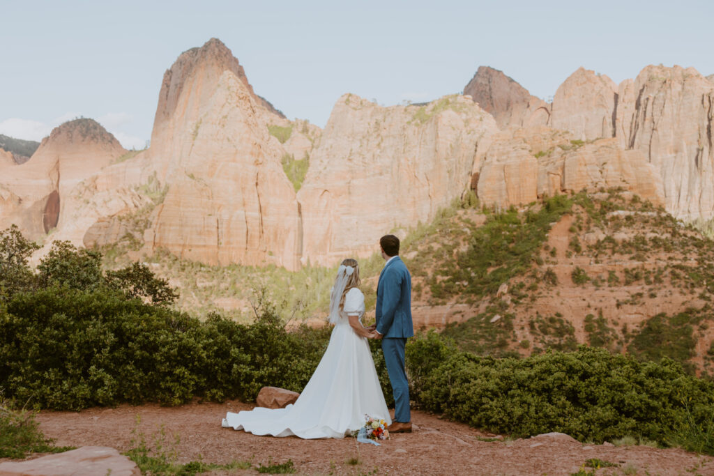 Emily and Jordan | Zion National Park Bride and Groom Photos | New Harmony, Utah | Emily Dawn Photo | Southern Utah Wedding and Elopement Photographer