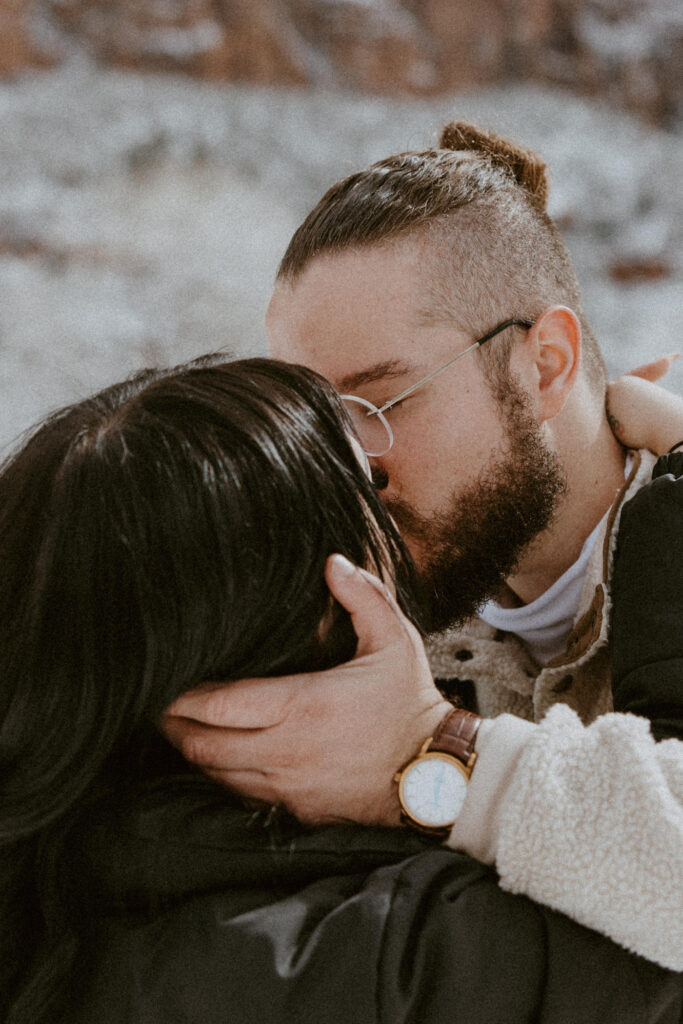 Fabiana and David, Zion National Park Proposal - Southern Utah Photographer, Emily Dawn Photo