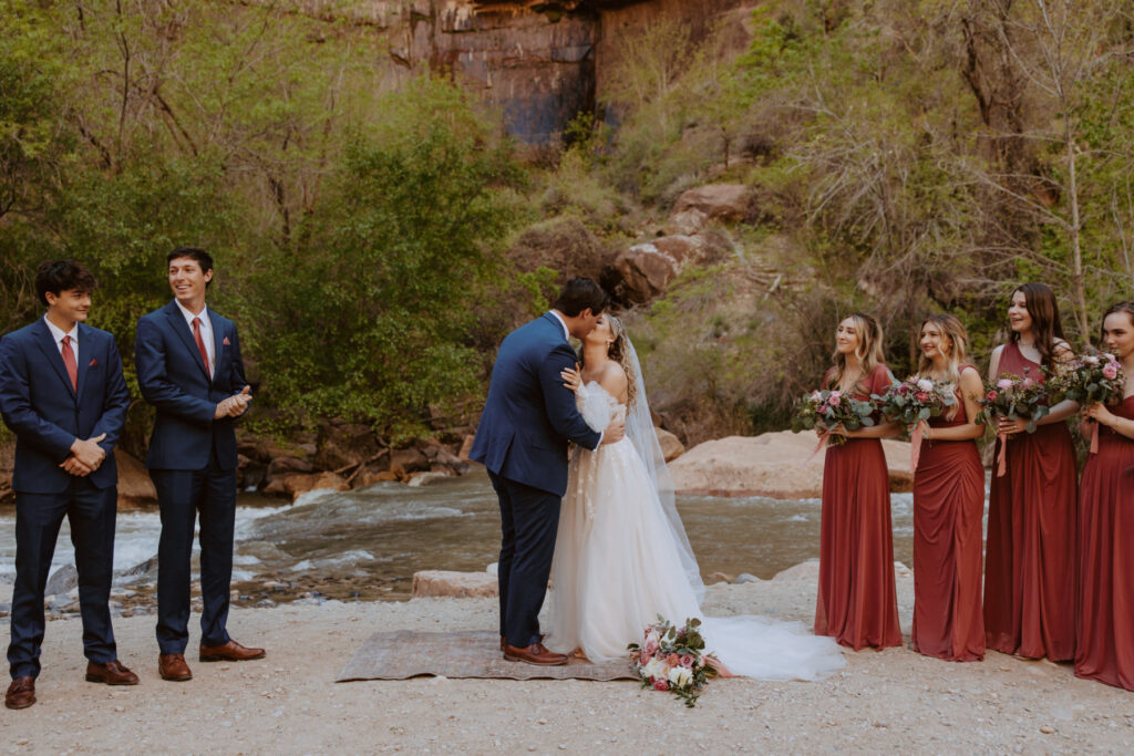 Katelyn and Paxton | Zion National Park Elopement | Springdale, Utah | Emily Dawn Photo | Southern Utah Wedding and Elopement Photographer