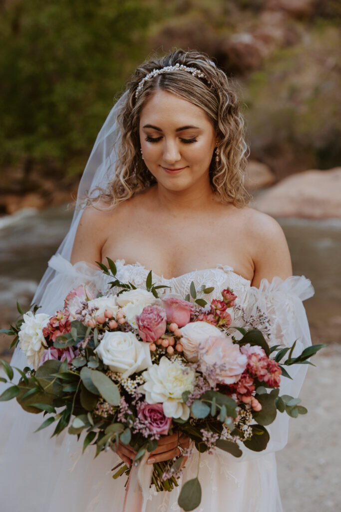 Katelyn and Paxton | Zion National Park Elopement | Springdale, Utah | Emily Dawn Photo | Southern Utah Wedding and Elopement Photographer