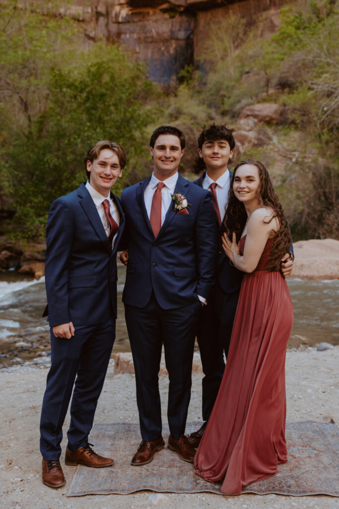 Katelyn and Paxton | Zion National Park Elopement | Springdale, Utah | Emily Dawn Photo | Southern Utah Wedding and Elopement Photographer