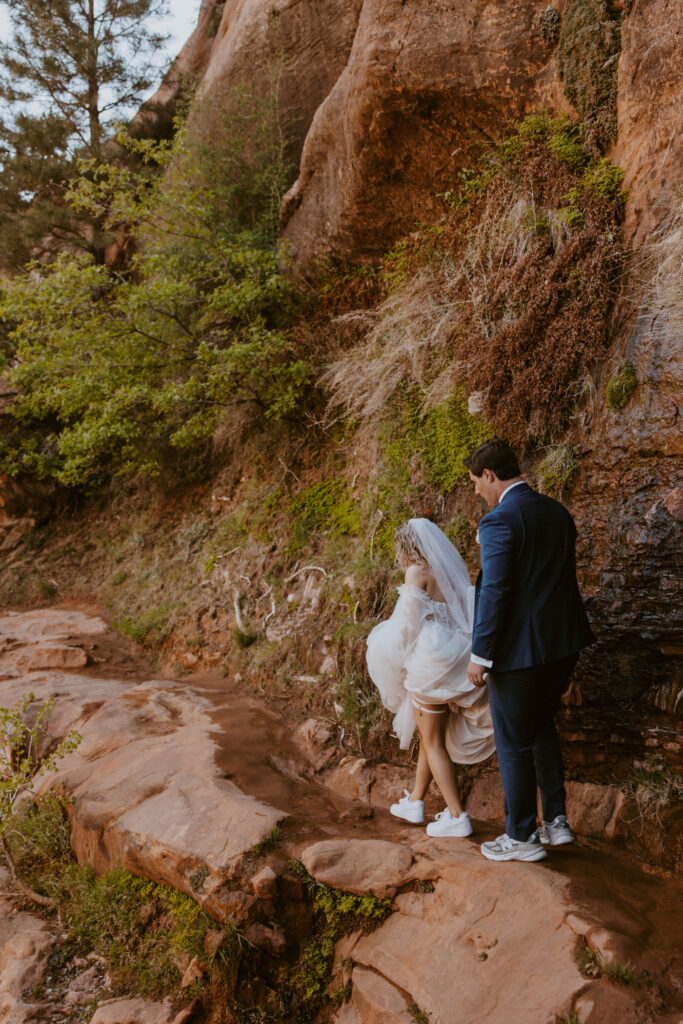 Katelyn and Paxton | Zion National Park Elopement | Springdale, Utah | Emily Dawn Photo | Southern Utah Wedding and Elopement Photographer