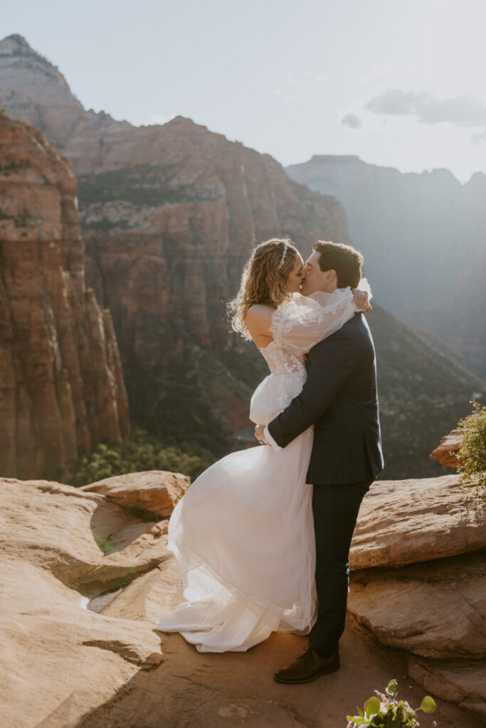 Katelyn and Paxton | Zion National Park Elopement | Springdale, Utah | Emily Dawn Photo | Southern Utah Wedding and Elopement Photographer