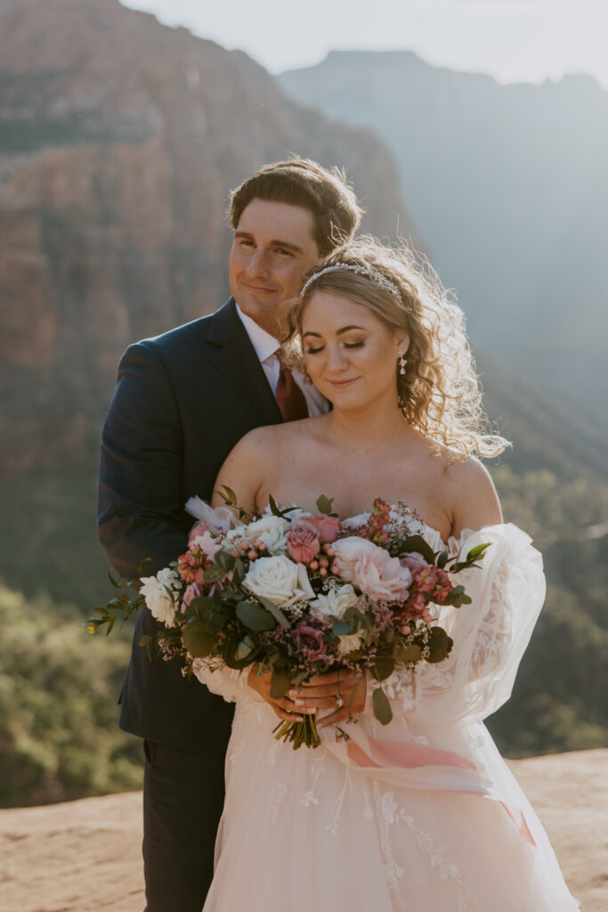 Katelyn and Paxton | Zion National Park Elopement | Springdale, Utah | Emily Dawn Photo | Southern Utah Wedding and Elopement Photographer